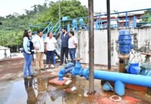 “Javier May impulsa mantenimiento integral de planta potabilizadora en Villa Tapijulapa”