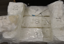 “Caen con 14 millones en metanfetamina en frontera México-EEUU”