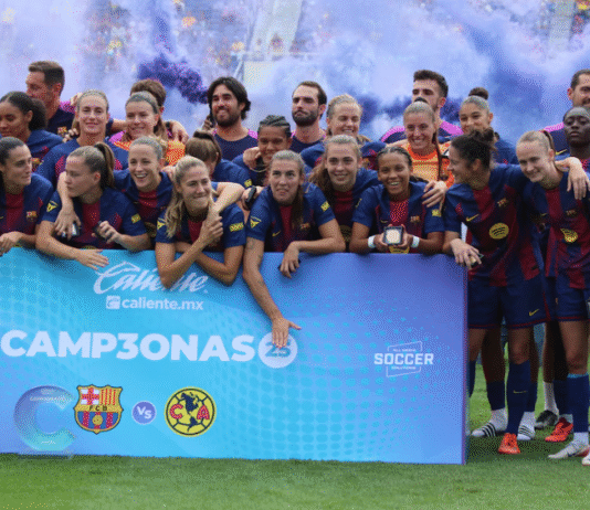 Barcelona Femenil deslumbra en México y se despide con victoria.