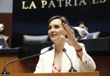 Lilly Téllez acusa persecución política y asegura que los cárteles dominan México.