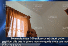 Revienta otro videoescándalo: León entrega dinero en Chiapas.