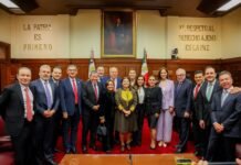 Javier May acompaña toma de protesta en la SCJN, arranca nueva etapa judicial en México.