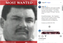 Ofrece Estados Unidos recompensa Millonaria por “El Guano”