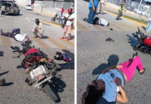 Accidente grave en puente Carrizal IV deja pareja lesionada