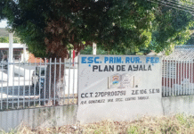 Hallazgo de bolsa y cartulina con amenazas alarma a comunidad escolar en Plan de Ayala.