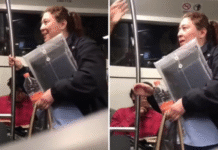 (VIDEO) “Lady Herpes” desata polémica por agresión y desinformación en transporte público de la CDMX.