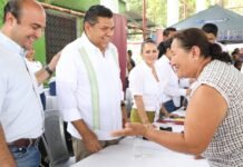 Javier May lleva el Gobierno del Pueblo a Teapa.