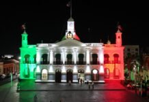 Tabasco se ilumina por la Independencia.