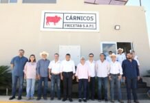 Javier May respalda inversión para lograr Rastro TIF y reforzar la sanidad ganadera de Tabasco.