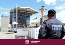 Tabasco refuerza seguridad con operativo especial en el Grito de Independencia.