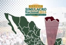 Listo Tabasco para participar en Segundo Simulacro Nacional, este viernes a las 12:00 horas.