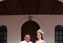 Javier May da cálida bienvenida a Fátima Bosch, Miss Universe México 2025.