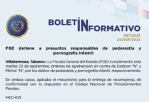 ¡Acción contra el crimen! FGE detiene a responsables de pederastia y pornografía infantil.