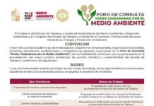 Convocatoria al Foro “Voces Ciudadanas por el Medio Ambiente”