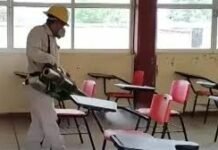 ¡Tabasco se protege! Fumigación masiva contra dengue en escuelas.