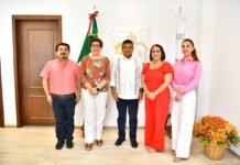 Javier May acuerda con diputados federales proyectos estratégicos para Tabasco.