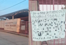 arcomanta en primaria de Macuspana desata miedo y suspensión de clases.