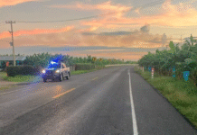 Aceite derramado en la carretera Villahermosa–Teapa genera alerta de seguridad vial.