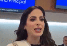 (VIDEO) Fátima Bosch vuela a Miss Universo.