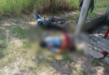 Ataque mortal a motociclista en Villa Luis Gil Pérez.