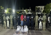 Desmantelan presunta banda de drogas en Comalcalco.