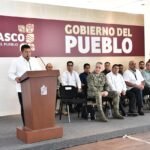 Javier May reafirma que la seguridad seguirá siendo prioridad para 2026.