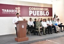 Javier May reafirma que la seguridad seguirá siendo prioridad para 2026.