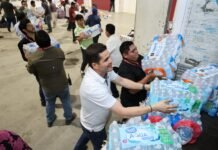 (VIDEO) Tabasco envía 30 toneladas de ayuda humanitaria a Veracruz.