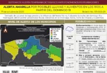 Emiten Alerta Amarilla por lluvias y aumento en ríos en Tabasco.