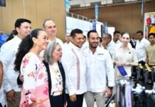 Gobierno del Pueblo y sector industrial consolidan alianza en la XXI Expo Canacintra Tabasco.
