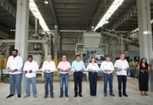Gobierno del Pueblo impulsa confianza e inversión: inauguran moderna fábrica de block en Teapa.