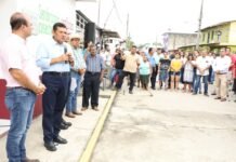 May reafirma compromiso por la seguridad en Teapa.