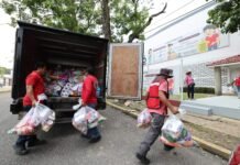 Tabasco envía ayuda a Puebla ante saturación en Veracruz.
