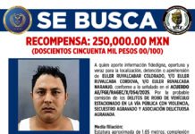 FGE Tabasco ofrece recompensa por presunto secuestrador y ladrón violento.
