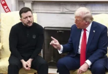 Trump y Zelenski protagonizan tensa reunión que terminó en gritos e insultos, según Financial Times.