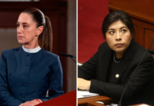 Congreso peruano declara persona non grata a Sheinbaum.