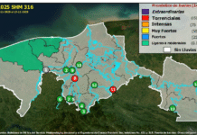 Ríos bravos y aire helado azotan al Edén.