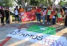 Frente Abolicionista alza la voz por mujeres asesinadas.