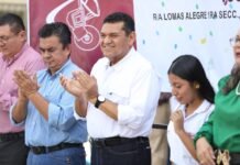 Javier May impulsa la renovación del EMSaD No. 1 en Tacotalpa.