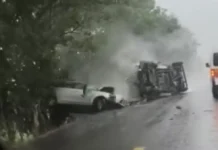 Rescate heroico tras volcadura en la carretera Huimanguillo–Chontalpa