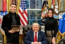 Cristiano cena con Trump en la Casa Blanca.