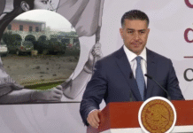 Harfuch aclara que explosión en Michoacán no fue por coche bomba; FGR investiga.