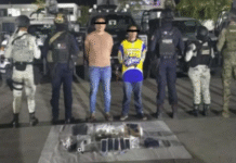Caen dos por narcomenudeo en operativo de la SSPC.