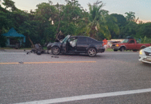 Accidente fatal en la carretera Villahermosa–Frontera.