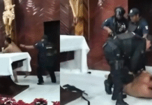 Sujeto desnudo irrumpe en templo de Comalcalco; estaba bajo efectos de drogas.