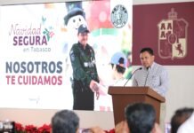 Tabasco lanza campaña navideña para fortalecer protección y denuncia ciudadana.