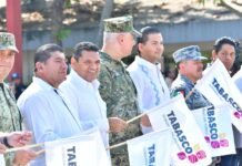 Arranca operativo navideño con amplio despliegue policial en todo Tabasco.