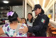 Policía de Género fortalece acciones en mercados.
