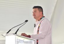 Javier May respalda avances en Comalcalco con Ovidio Peralta.