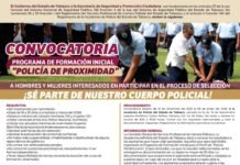 Convocatoria abierta para formar parte de la Policía de Proximidad y Penitenciaria en Tabasco.